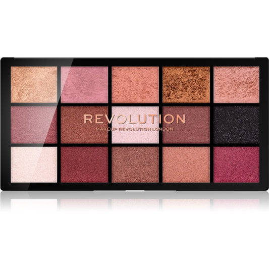 Makeup Revolution, Reloaded, Eyeshadow Palette, Affection, 15 Shades, 16.5 g