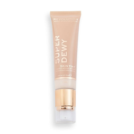 Makeup Revolution, Superdewy, Dewy Finish, Tinted Moisturizer, Light, 55 ml