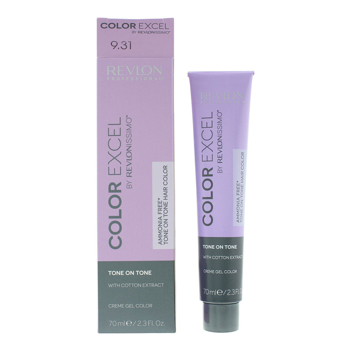 Revlon, Color Excel, Demi-Permanent Hair Dye, 9.31 Very Light Golden Ash Blonde ml