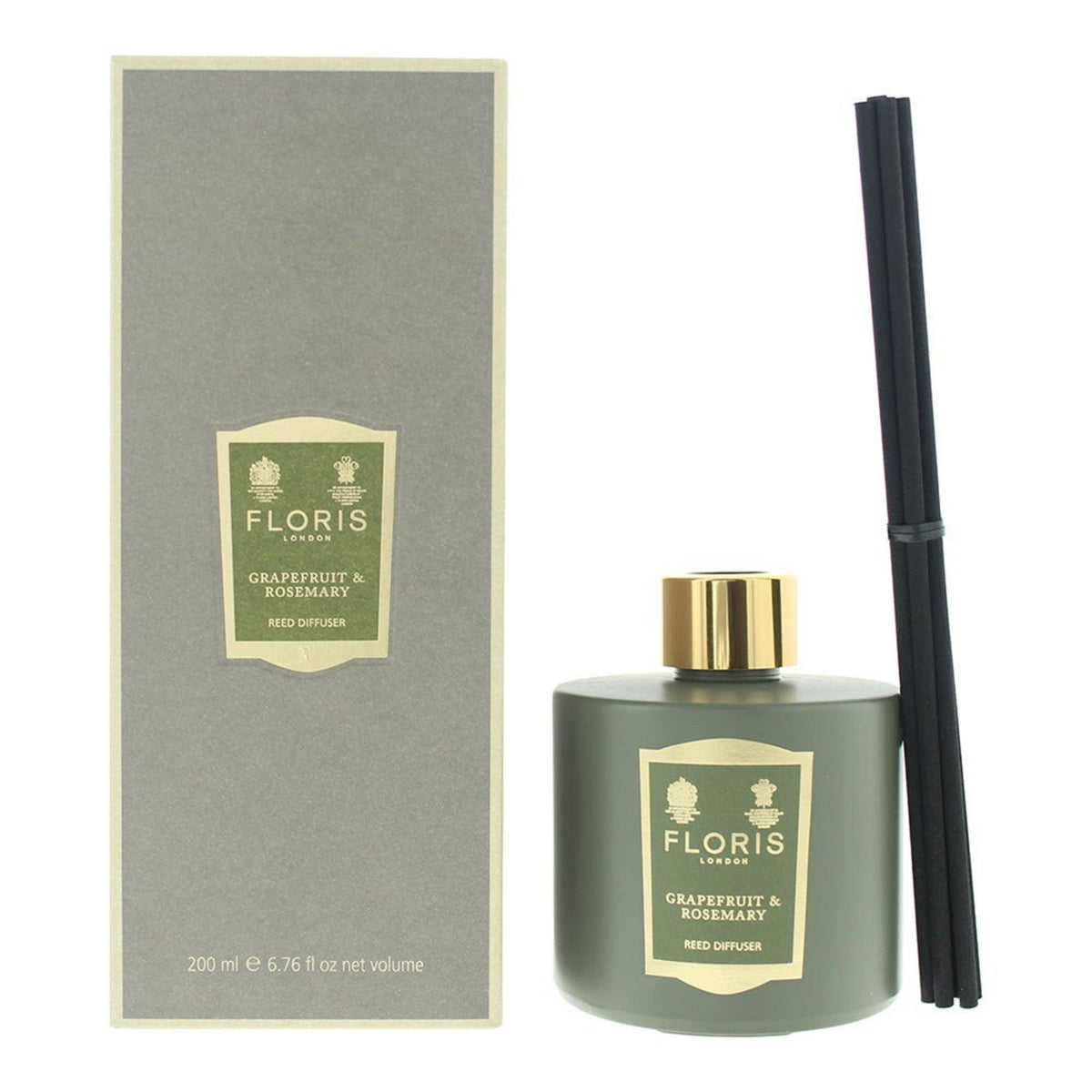 Floris Of London, Grapefruit & Rosemary, Reed diffuser, Aroma Reed Diffuser, 200 ml