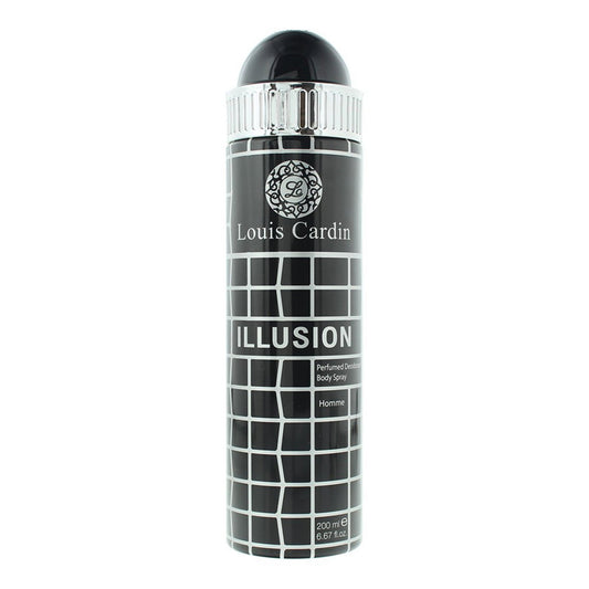 Louis Cardin, Illusion, Deodorant Spray, For Men, 200 ml