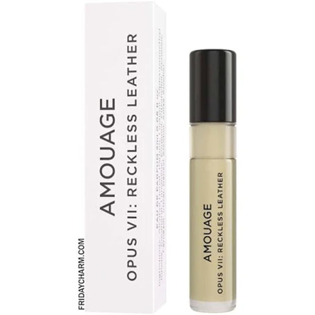Amouage Opus VII Reckless Leather 2ml 0.06 온스 향수 샘플 공식 향수 테스터
