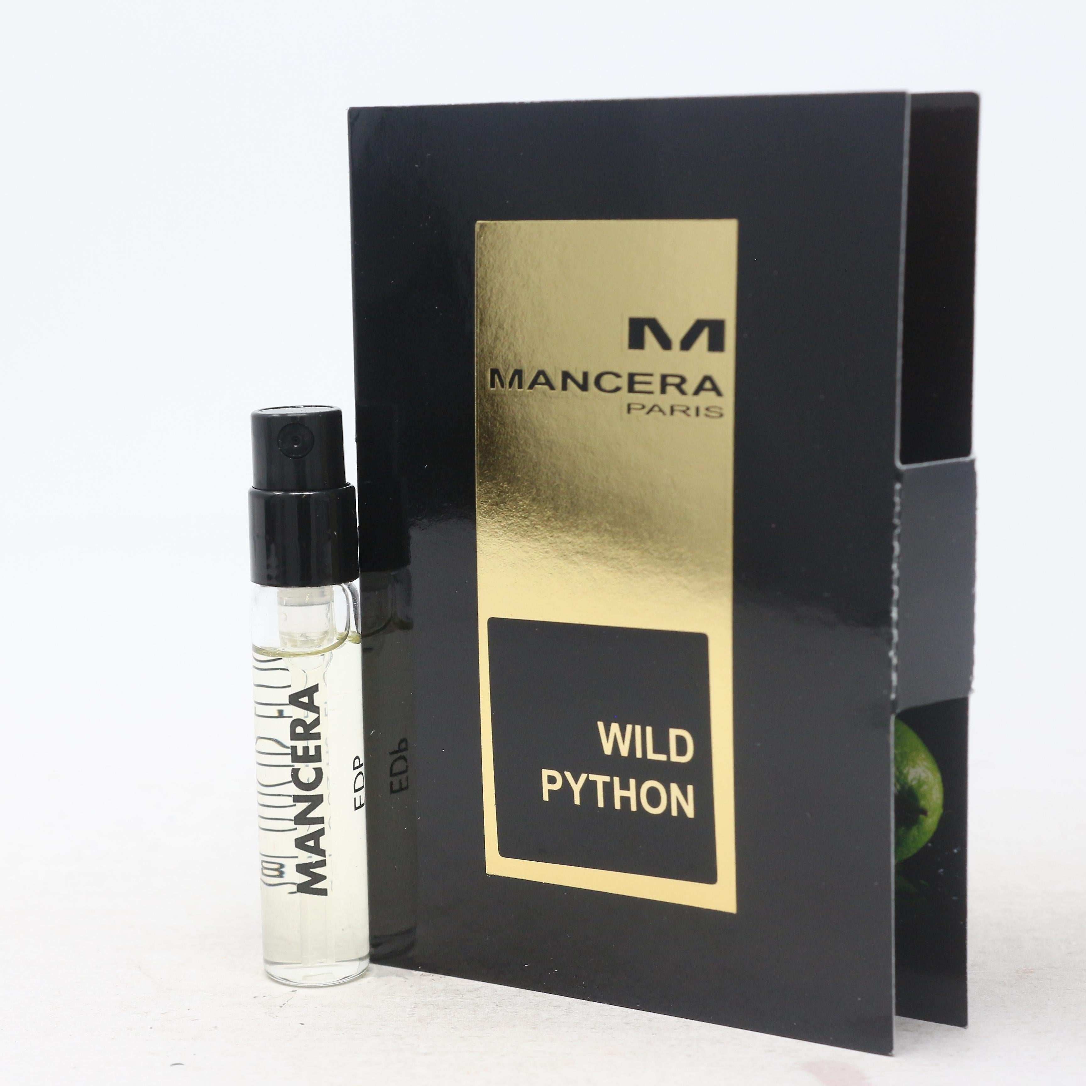 Mancera Wild Python 공식 샘플 2ml 0.07 fl.oz. – Perfumes and fragrances ...
