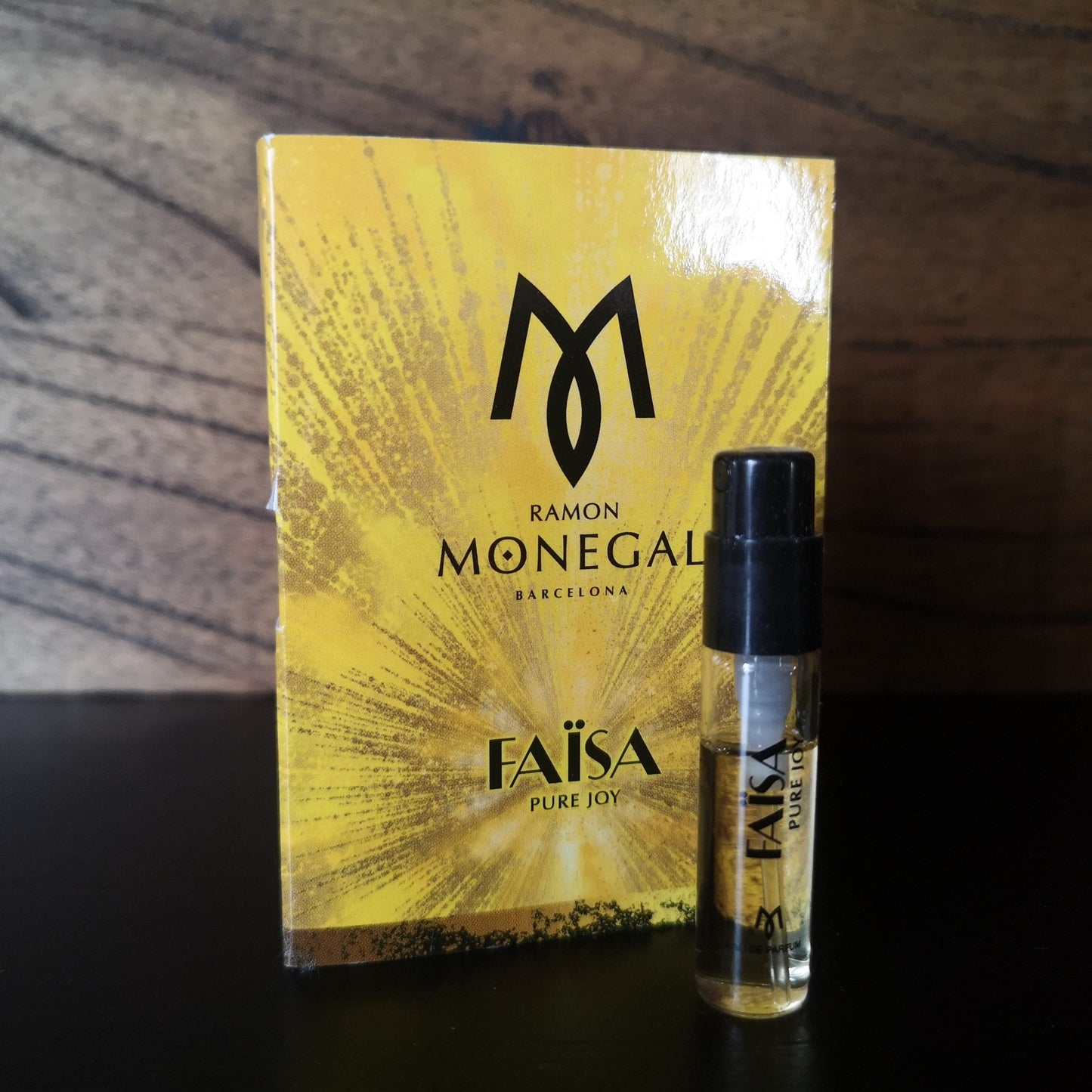 Ramon Monegal Faisa Pure Joy official perfume sample 2ml 0.06 fl.o.z. perfume tester