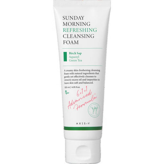 Axis-Y, Sunday Morning, Refreshing, Cleansing Foam, 120 ml