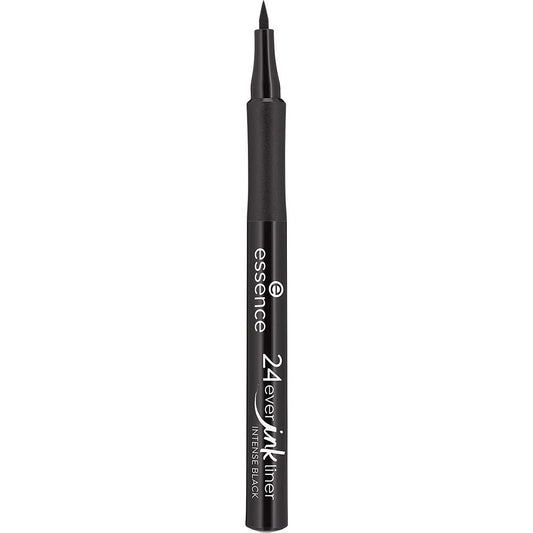 Essence, 24 Ever Ink Liner, Waterproof, Liquid Eyeliner, 01, Intense Black, 1.2 ml
