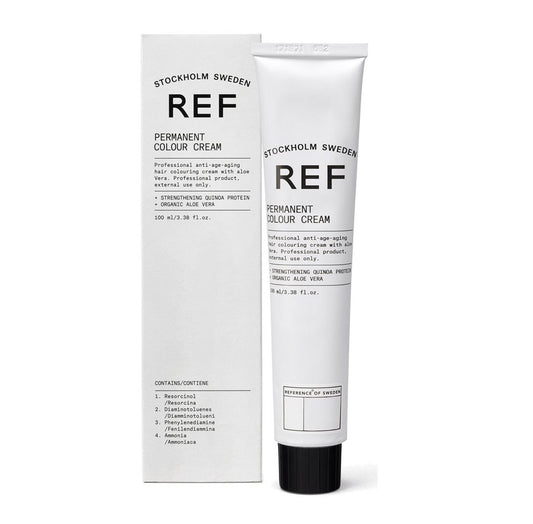 Ref Stockholm, Permanent Colour, Vegan, Permanent Hair Dye, 8.11 Light Smoky Ash, 100 ml