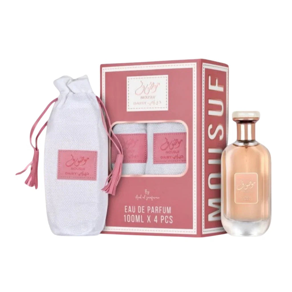 Set, Ard Al Zaafaran, Mousuf Daisy, Eau De Parfum, For Women, 4 pcs, 100 ml